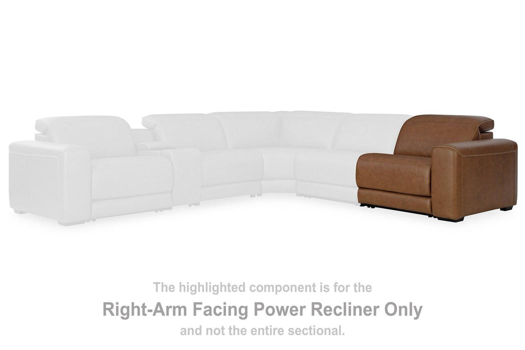 Magic Man Power Reclining Sectional Sofa - J. Patrick’s Furniture (Pooler, GA)