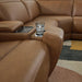 Magic Man Power Reclining Sectional with Console - J. Patrick’s Furniture (Pooler, GA)