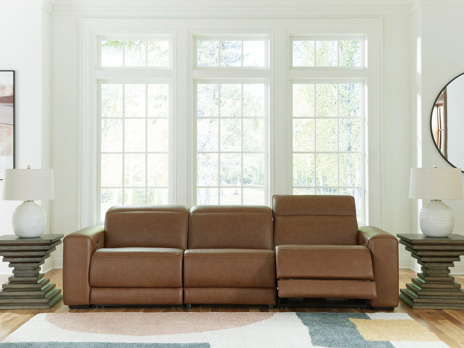 Magic Man Power Reclining Sectional Sofa - J. Patrick’s Furniture (Pooler, GA)