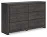 Hollivern Dresser and Mirror - J. Patrick’s Furniture (Pooler, GA)