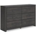 Hollivern Dresser and Mirror - J. Patrick’s Furniture (Pooler, GA)