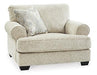 Monaghan Oversized Chair and Ottoman - J. Patrick’s Furniture (Pooler, GA)