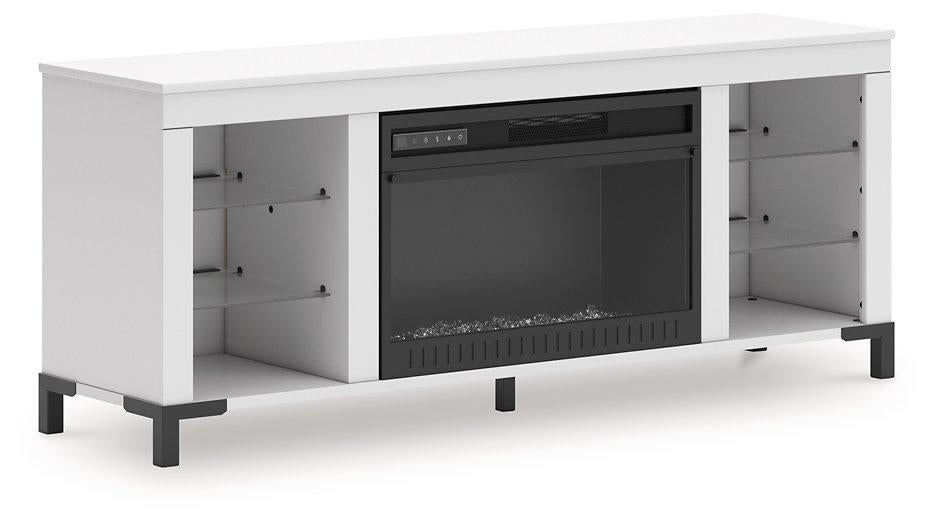 Brollevi 60" TV Stand with Electric Fireplace - J. Patrick’s Furniture (Pooler, GA)