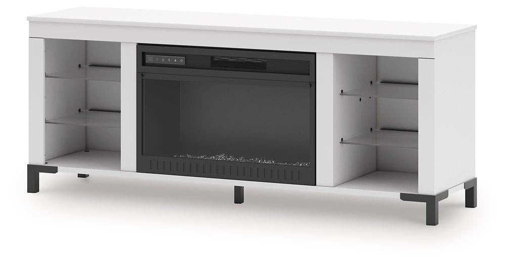 Brollevi 60" TV Stand with Electric Fireplace - J. Patrick’s Furniture (Pooler, GA)