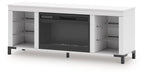 Brollevi 60" TV Stand with Electric Fireplace - J. Patrick’s Furniture (Pooler, GA)