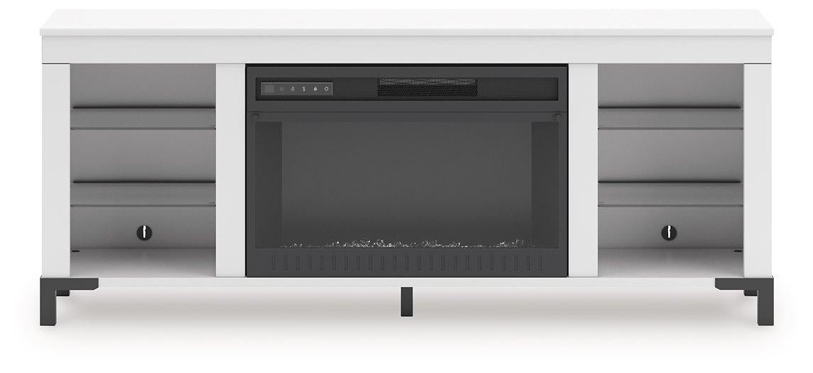 Brollevi 60" TV Stand with Electric Fireplace - J. Patrick’s Furniture (Pooler, GA)