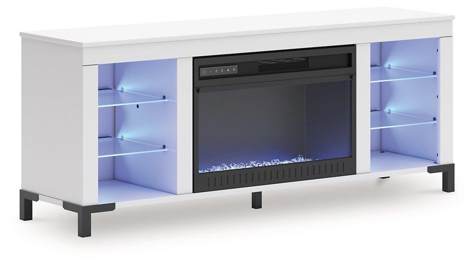 Brollevi 60" TV Stand with Electric Fireplace - J. Patrick’s Furniture (Pooler, GA)