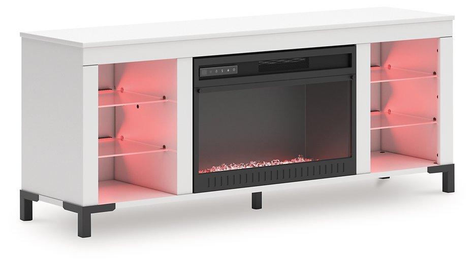 Brollevi 60" TV Stand with Electric Fireplace - J. Patrick’s Furniture (Pooler, GA)