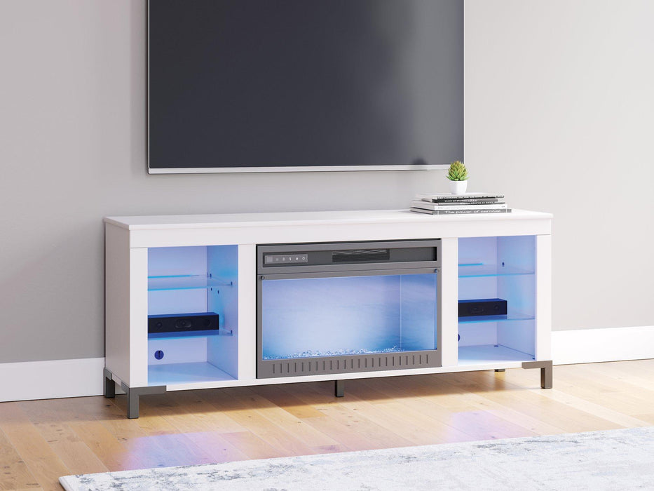 Brollevi 60" TV Stand with Electric Fireplace - J. Patrick’s Furniture (Pooler, GA)
