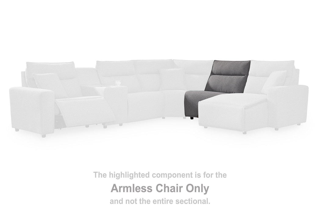 Modmax II Power Reclining Sectional with Audio Consoles - J. Patrick’s Furniture (Pooler, GA)