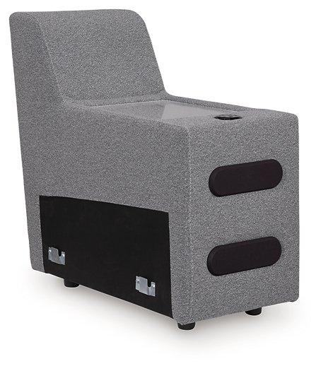 Modmax II Power Reclining Sectional with Audio Consoles - J. Patrick’s Furniture (Pooler, GA)