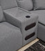 Modmax II Power Reclining Sectional with Audio Consoles - J. Patrick’s Furniture (Pooler, GA)