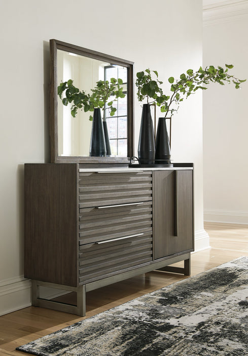Arkenton Dresser and Mirror - J. Patrick’s Furniture (Pooler, GA)