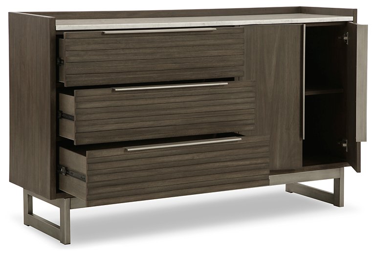 Arkenton Dresser and Mirror - J. Patrick’s Furniture (Pooler, GA)