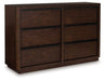 Dilenno Dresser and Mirror - J. Patrick’s Furniture (Pooler, GA)