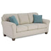 ANNABEL COLLECTION STATIONARY SOFA W/2 PILLOWS- S80DW - J. Patrick’s Furniture (Pooler, GA)