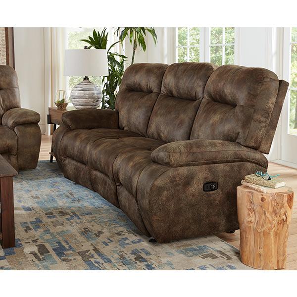 ARIAL COLLECTION POWER HEAD TILT RECLINING CONVERSATION SOFA- U660RZ4 - J. Patrick’s Furniture (Pooler, GA)