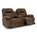 ARIAL LOVESEAT POWER HEAD TILT ROCKER CONSOLE LOVESEAT - L660RY7 - J. Patrick’s Furniture (Pooler, GA)