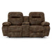 ARIAL LOVESEAT POWER HEAD TILT ROCKER CONSOLE LOVESEAT - L660RY7 - J. Patrick’s Furniture (Pooler, GA)