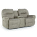 BODIE LOVESEAT LEATHER POWER ROCKING CONSOLE LOVESEAT- L760CQ7 - J. Patrick’s Furniture (Pooler, GA)