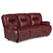 BRINLEY COLLECTION LEATHER POWER HEAD TILT RECLINING CONVERSATION SOFA- U700CZ4 - J. Patrick’s Furniture (Pooler, GA)