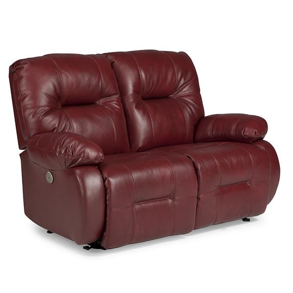 BRINLEY LOVESEAT POWER ROCKING CONSOLE LOVESEAT- L700RQ7 - J. Patrick’s Furniture (Pooler, GA)