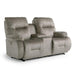 BRINLEY LOVESEAT POWER ROCKING CONSOLE LOVESEAT- L700RQ7 - J. Patrick’s Furniture (Pooler, GA)