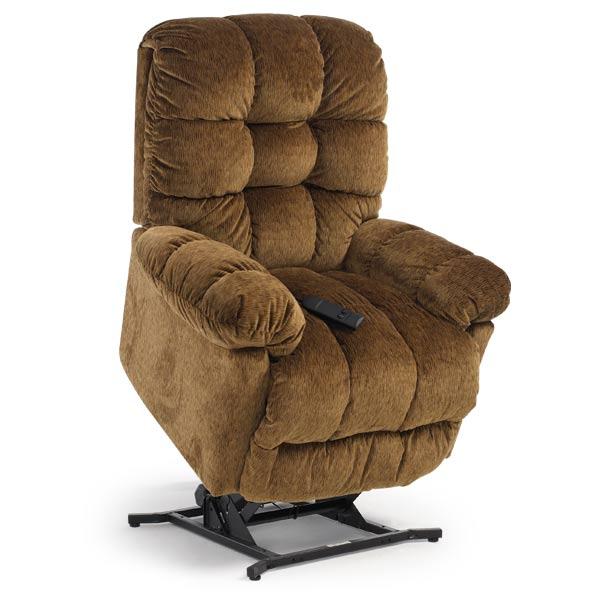 BROSMER LEATHER POWER HEAD TILT ROCKER RECLINER- 9MZ87-1LU - J. Patrick’s Furniture (Pooler, GA)