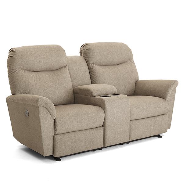 CAITLIN LOVESEAT LEATHER POWER HEAD TILT SPACE SAVER LOVESEAT - L420CZ4 - J. Patrick’s Furniture (Pooler, GA)