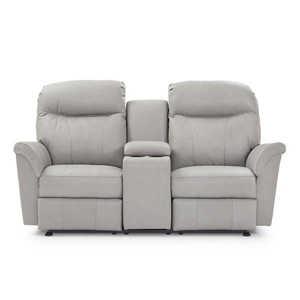 CAITLIN LOVESEAT LEATHER POWER ROCKING CONSOLE LOVESEAT- L420CQ7 - J. Patrick’s Furniture (Pooler, GA)