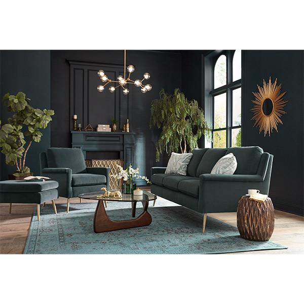 DACEY COLLECTION STATIONARY SOFA W/2 PILLOWS- S11E - J. Patrick’s Furniture (Pooler, GA)