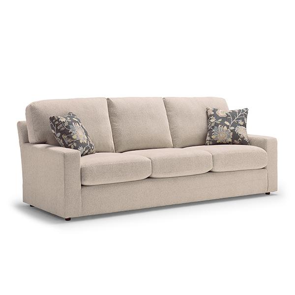 DOVELY COLLECTION STATIONARY SOFA W/2 PILLOWS- S25 - J. Patrick’s Furniture (Pooler, GA)