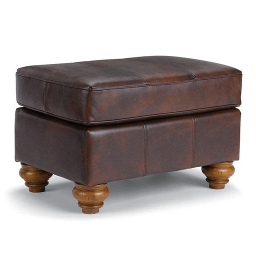 F64 LEATHER OTTOMAN- F64DWLU - J. Patrick’s Furniture (Pooler, GA)