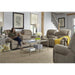 GENET COLLECTION LEATHER RECLINING SOFA W/ FOLD DOWN TABLE- S960CA4 - J. Patrick’s Furniture (Pooler, GA)