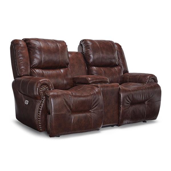 GENET LOVESEAT POWER HEAD TILT SPACE SAVER CONSOLE LOVESEAT - L960RY4 - J. Patrick’s Furniture (Pooler, GA)