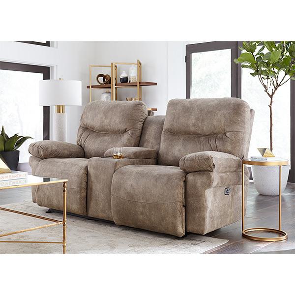 LEYA LOVESEAT POWER HEAD TILT ROCKER CONSOLE LOVESEAT - L670RY7 - J. Patrick’s Furniture (Pooler, GA)