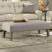 LINETTE BENCH OTTOMAN W/2 PILLOWS- 9950R2P - J. Patrick’s Furniture (Pooler, GA)