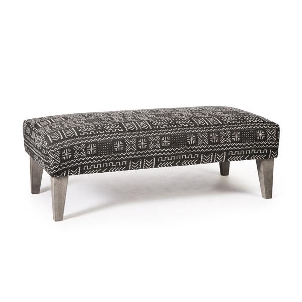 LINETTE BENCH OTTOMAN W/2 PILLOWS- 9950R2P - J. Patrick’s Furniture (Pooler, GA)