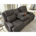 O'NEIL COLLECTION RECLINING SOFA W/ FOLD DOWN TABLE- S920RA4 - J. Patrick’s Furniture (Pooler, GA)