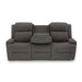 O'NEIL COLLECTION POWER RECLINING SOFA W/ FOLD DOWN TABLE- S920RP4 - J. Patrick’s Furniture (Pooler, GA)