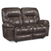 RETREAT LOVESEAT LEATHER POWER ROCKING CONSOLE LOVESEAT- L800CQ7 - J. Patrick’s Furniture (Pooler, GA)