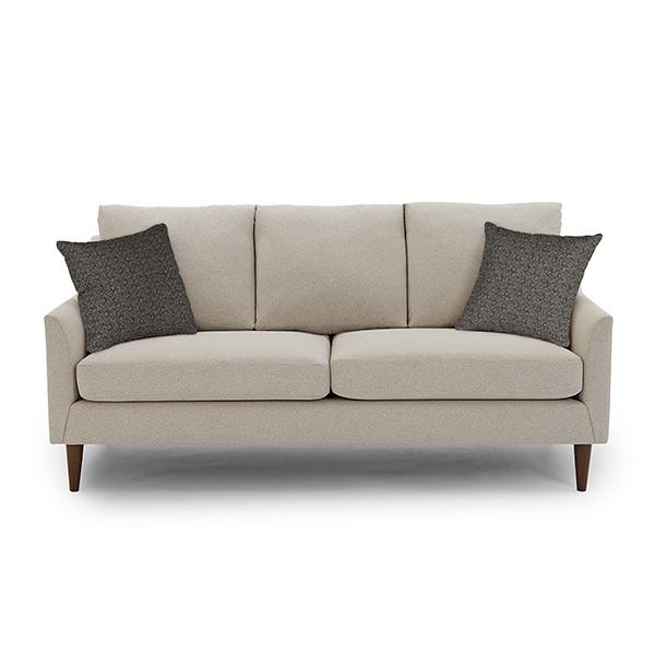 SMITTEN COLLECTION STATIONARY SOFA W/2 PILLOWS- S30DW - J. Patrick’s Furniture (Pooler, GA)