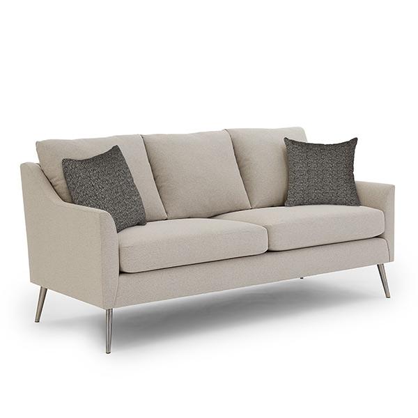 SMITTEN COLLECTION STATIONARY SOFA W/2 PILLOWS- S30DW - J. Patrick’s Furniture (Pooler, GA)