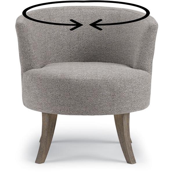 STEFFEN SWIVEL CHAIR- 1018E - J. Patrick’s Furniture (Pooler, GA)