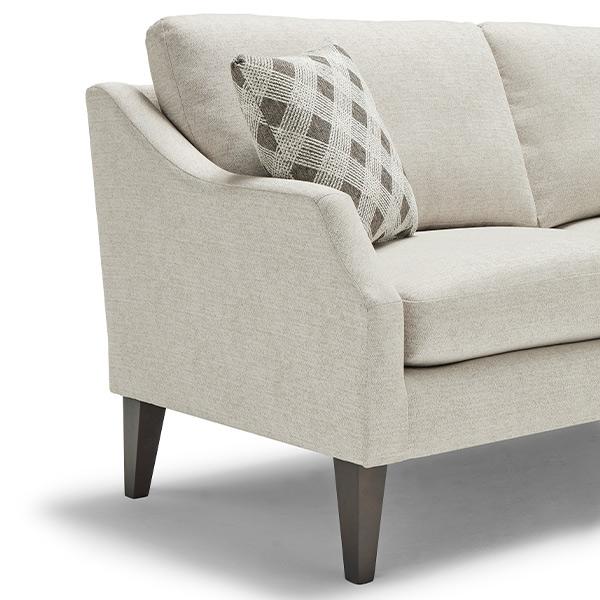 SYNDICATE COLLECTION STATIONARY SOFA W/2 PILLOWS- S32E - J. Patrick’s Furniture (Pooler, GA)