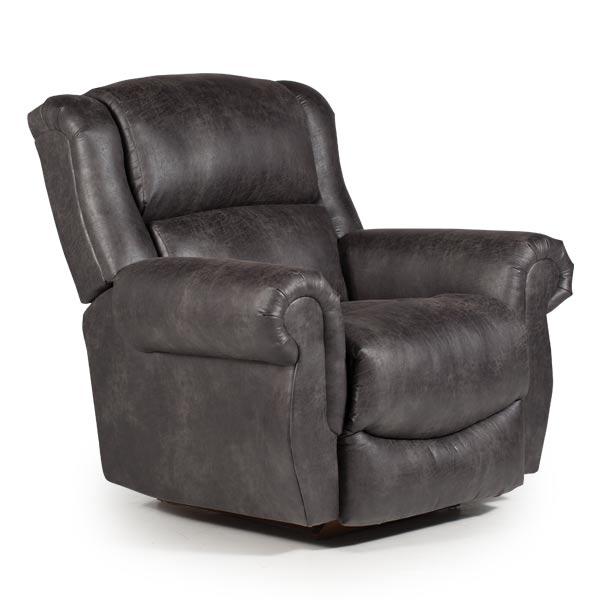 TERRILL LEATHER POWER SPACE SAVER RECLINER- 8NP74LU - J. Patrick’s Furniture (Pooler, GA)