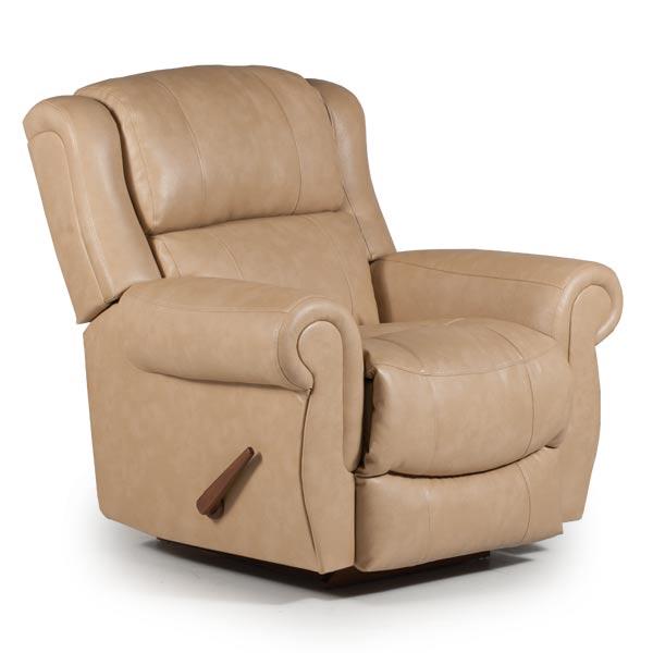 TERRILL LEATHER POWER SPACE SAVER RECLINER- 8NP74LU - J. Patrick’s Furniture (Pooler, GA)