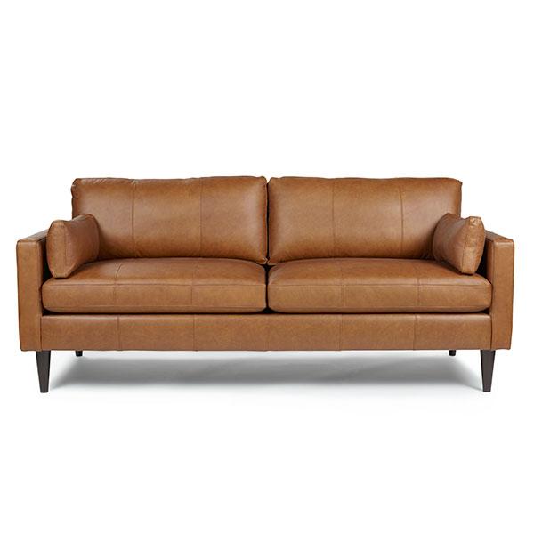 TRAFTON COLLECTION STATIONARY SOFA W/2 PILLOWS- S10BG - J. Patrick’s Furniture (Pooler, GA)