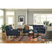 TREVIN COLLECTION STATIONARY SOFA W/2 PILLOWS- S38DW - J. Patrick’s Furniture (Pooler, GA)