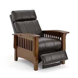 TUSCAN LEATHER POWER HIGH LEG RECLINER- 2LP20DPLU - J. Patrick’s Furniture (Pooler, GA)
